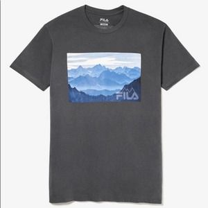 Men’s Mountain Vista Tee T-shirt Grey Size Medium NWT